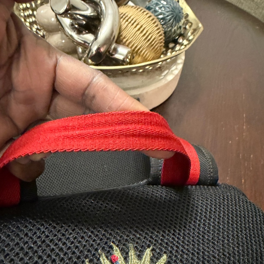 Gucci Hollywood Black Backpack with Multicolor Embroidery Mesh Mix Material - Picture 14 of 15